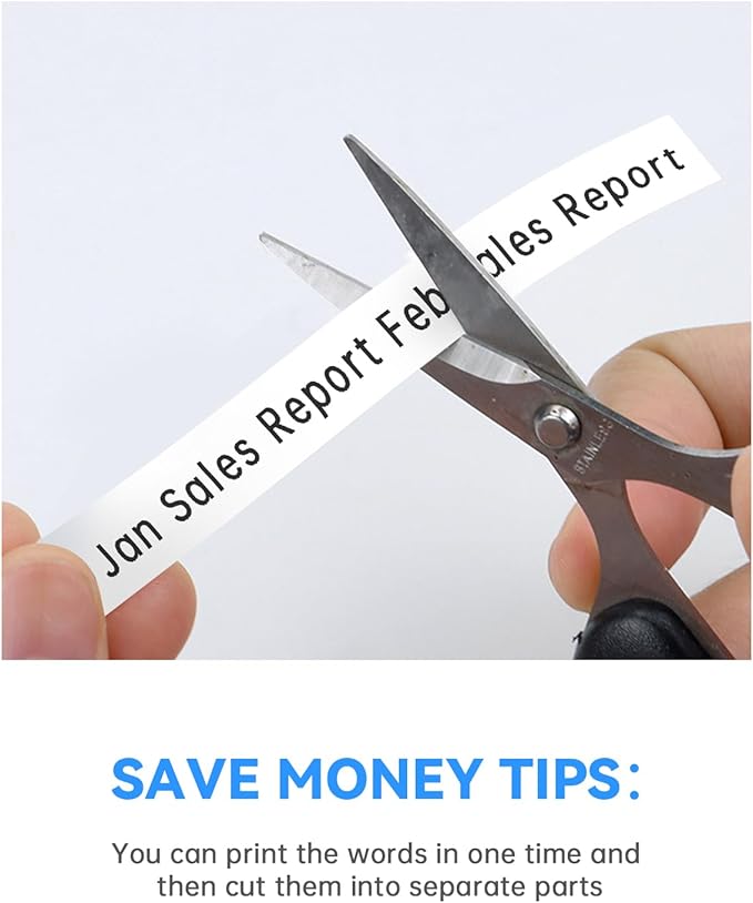 6-Pack Compatible for Brother P Touch TZ Label Tape TZe-231 131 431 531 631 731 12mm 0.47 Laminated Multi Color for P Touch PT-H110 PTD210 PTD220 PTD600, Clear/White/Red/Blue/Yellow/Green