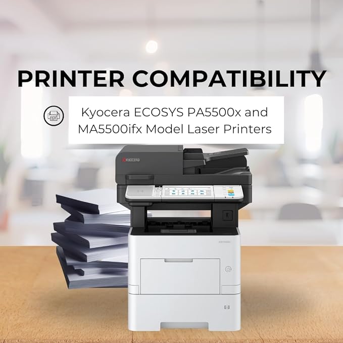 Toner Pros Toner Replacement Cartridge – Compatible for Kyocera TK-3432 (TK3432, 1T0C0W0US0) – Black Toner Replacement for ECOSYS PA5500x, MA5500ifx Laser Printers – High Yield, 21,000 Pages
