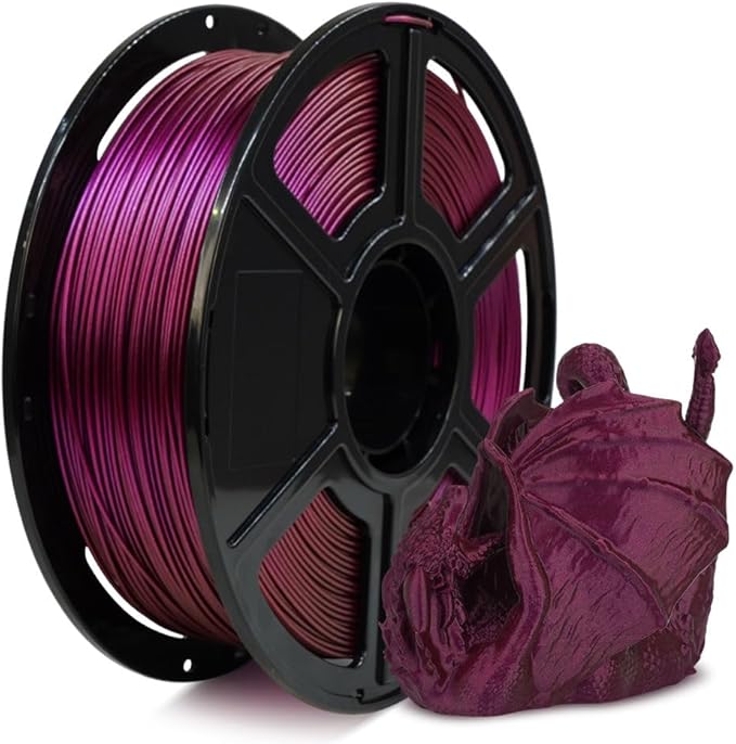 FLASHFORGE Chameleon Rapid PLA Filament 1.75mm Abyssal Rede, PLA Color Shift High Flow Speedy 3D Printer Filament, Max 500mm/s Fast Printing, Display Shimmering Effects from Various Angles and Light