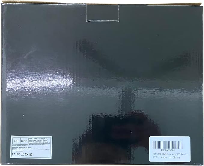 4 Bay Hard Drive Enclosure with Cooling Fan for 2.5/3.5" SATA HDD/SSD with USB A/C 3.0 Cable, Tool-Free HDD Enclosure, 3.5 Hard Drive Enclosure Support 80TB, Hot Swappable(NO RAID/NAS)