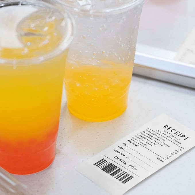 Karat 2 1/4" x 85' - 50 Rolls Thermal Paper Rolls - Phenol Free, BPA Free - Ideal for POS Receipt Printers, Cash Registers, Credit Card Machines, Mobile Printers - GS-TR225085-PF