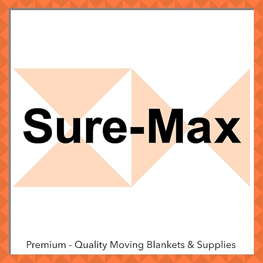 Sure-Max Premium Carton Packing Tape 1.8 mil 330 Feet (110 Yards) - Clear - 2 Cases (72 Rolls Total)