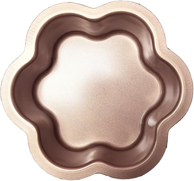 Specialty Forms NonStick Baking Tray Shaped Cake Bread Pizza Baking Pan Golden Carbon Steel