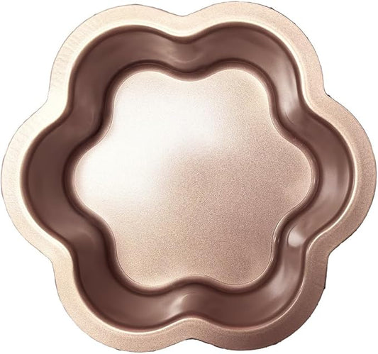 Specialty Forms NonStick Baking Tray Shaped Cake Bread Pizza Baking Pan Golden Carbon Steel
