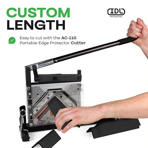 IDL Packaging Cardboard Edge Protectors 2" x 2" x 12", Full Pallet of 5,746 pc, White - V-Board Reinforced Corner Protectors - Regular-Duty Cardboard Corners for Shipping