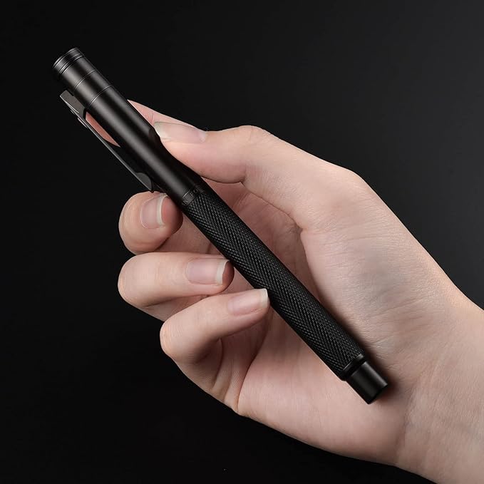 Asvine Black Forest Fountain Pen Fine Nib, Ink Cartridge Not Included, Classic Design with Converter and Metal Pen Case Set