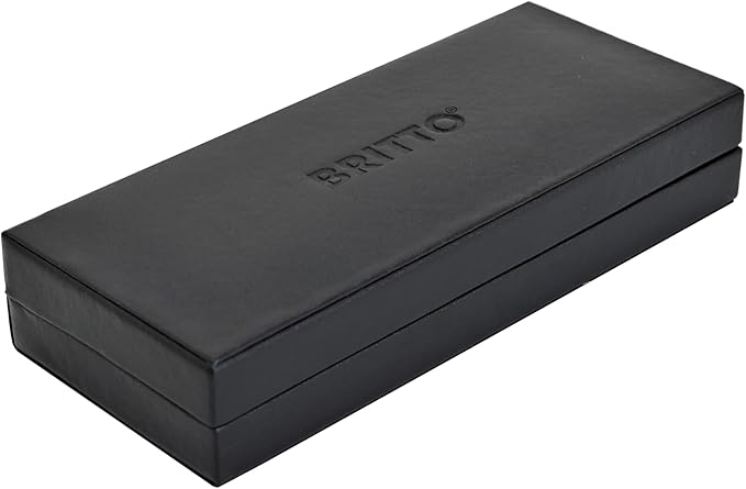 Britto Premium Rollerball Pen - Extra Fine Point with 0.5mm Premium-Grade Refillable Liquid Black Ink, Smooth Precision Writing & Quick Drying Pen for Journaling (Japanese, Graffiti Holographic)