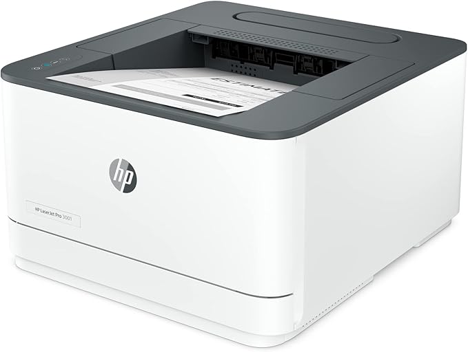 HP LaserJet Pro 3001dw Wireless Black & White Printer, Best-for-Office (3G65OF)