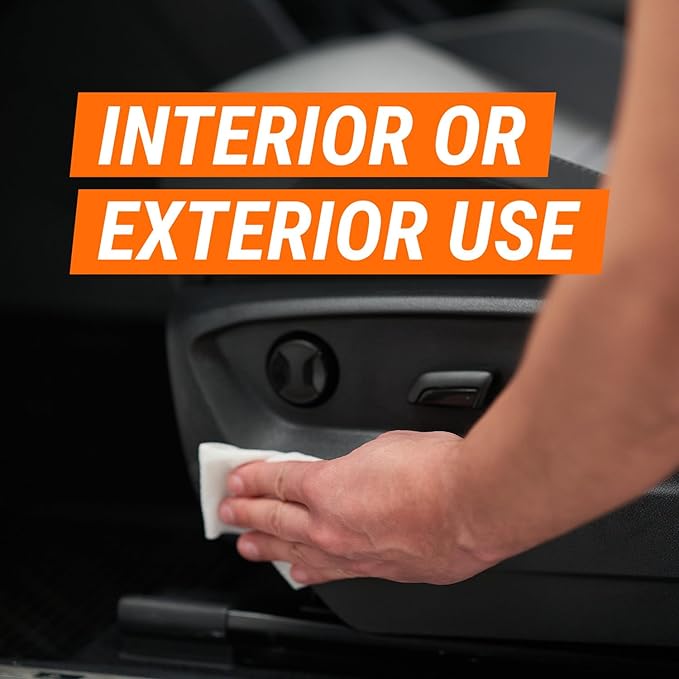 Armor All Heavy Duty Cleaning Wipes, Disposable Car Wipes (75 Count)