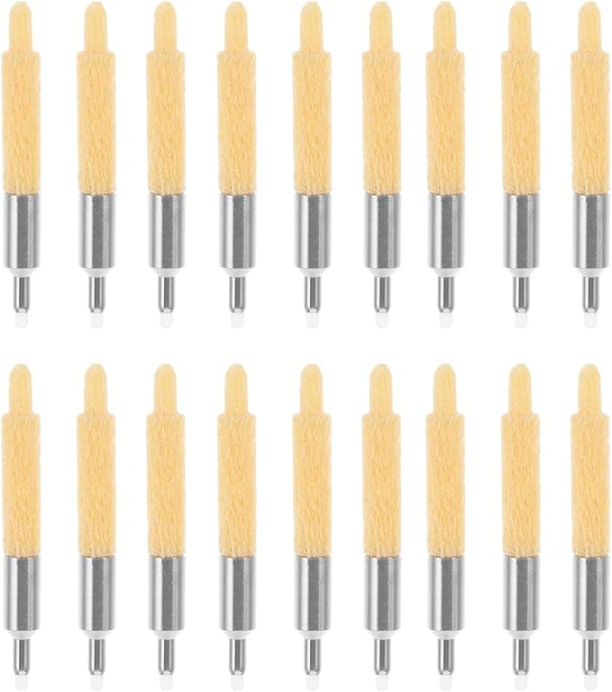 20pcs 0.5mm Fine Tip Replacement Nibs for Paint Markers - Universal Pen Nibs for Refillable Paint Pens- Empty Barrel Accessories for Acrylic Markers