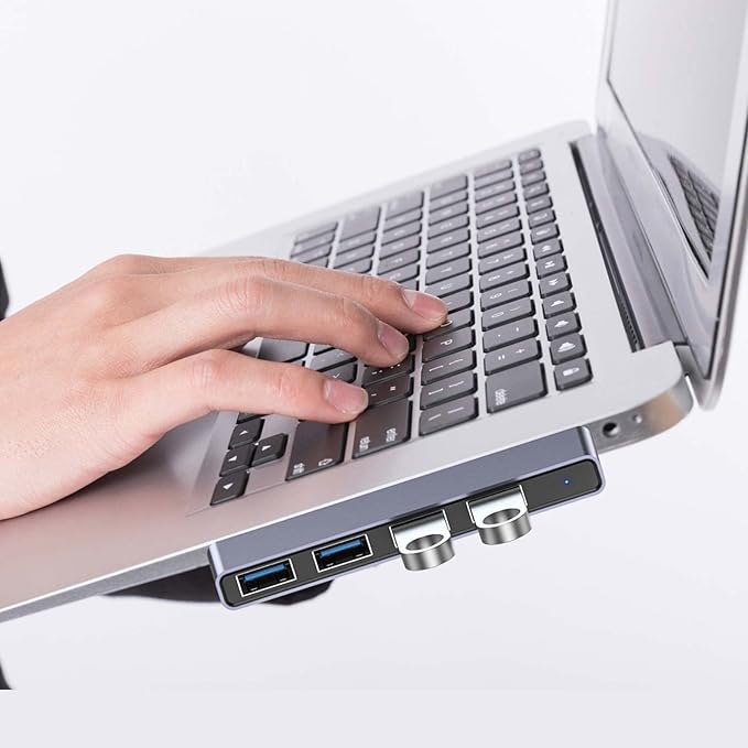 USB Hub, Fidioto 4-Port USB Hub(1 * 3.0 Hub, 3 * 2.0 Hub) USB Splitter for Laptop,Windows PC,Mac,Printer,Flash Drive,Mobile HDD, Notebook PC