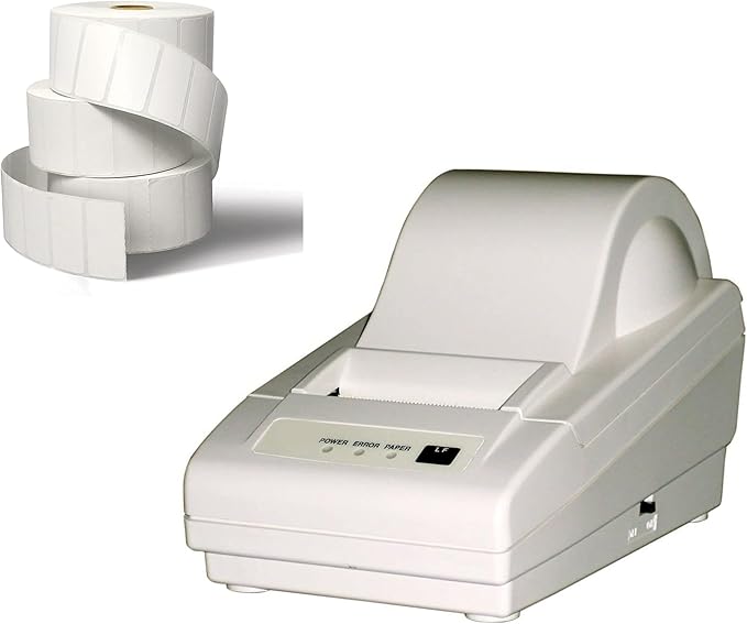 VisionTechShop DLP-50 Label Printer for VisionTechShop TVP, TVD, TBW, TBWS, TPS-1 and TVC Series, 1 Case of Labels LST-8060