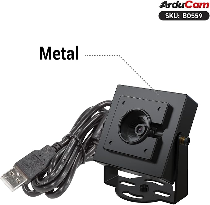 Arducam High Speed USB Camera Module, 1080P/100fps, 720P/180fps, 480P/360fps, Autofocus Lightburn Camera for Windows, Linux