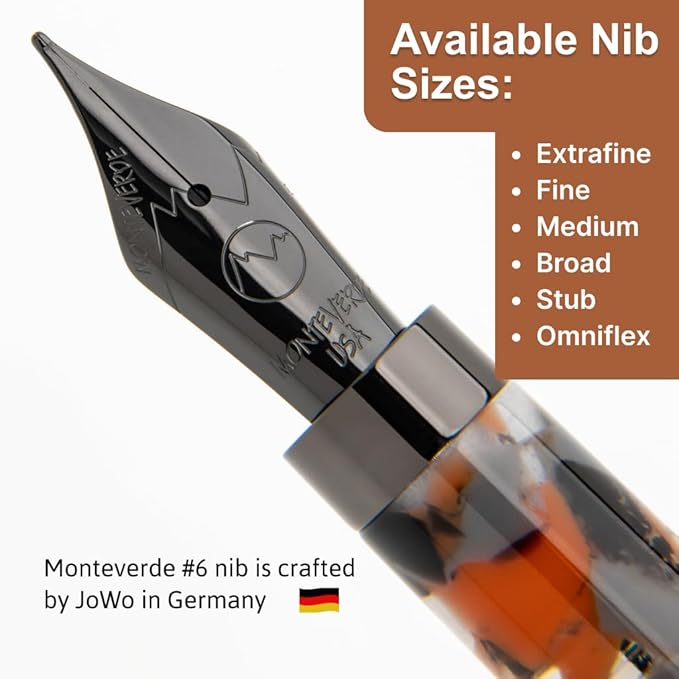 Monteverde Orange Mountain Fountain Pen - EF