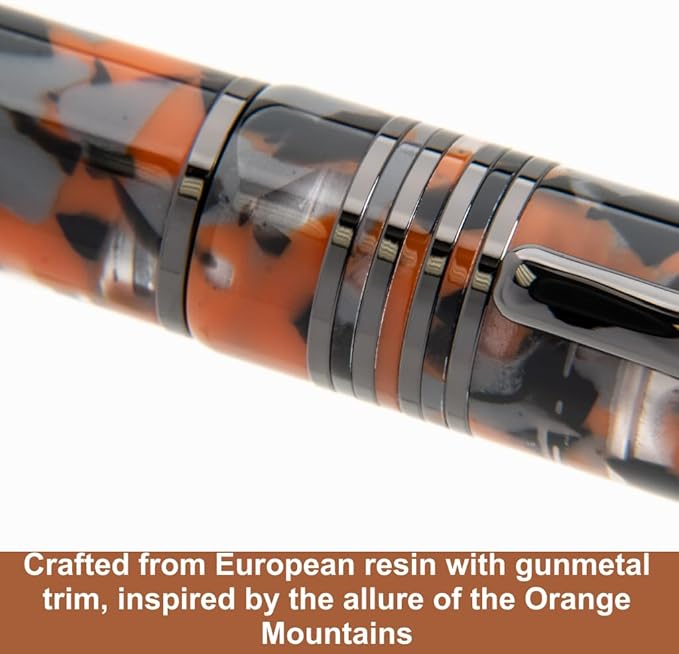 Monteverde Orange Mountain Fountain Pen - B