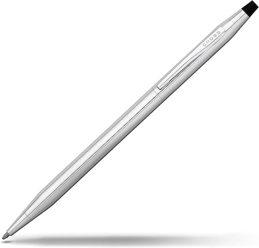 Cross Classic Century Refillable Ballpoint Pen Presented in a Luxury Gift Box - Medium Point, Black Ink, Lustrous Chrome