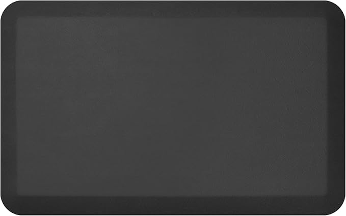 GelPro NewLife Designer Comfort Ergo-Foam Anti-Fatigue Kitchen Floor Mat, 20"x32", Leather Grain Jet