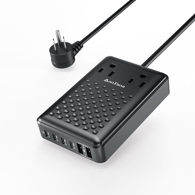 Charging Station 140W USB C Charger Block, Upgraded GaN III 8-in-1 Fast Charging Station Hub，PD 65W Laptop Charger Adapter Compatible with Compatible with MacBook Air/Pro,iPhone16/15,Galaxy S24 etc