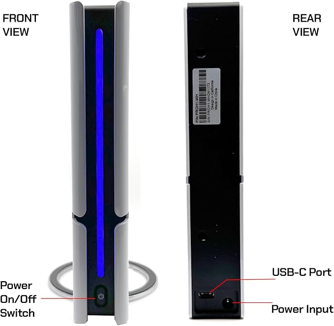 Avolusion PRO-H1 6TB 7200RPM USB 3.2 Gen2 (10Gbps) External Hard Drive (for Windows or MacOS Desktop PC/Laptop) (Renewed)