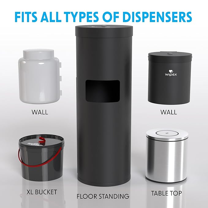 Wipex Max Out Sanitizing Wipes for Fitness Centers - 2000 Wipes Roll, Economy Refill Rolls for Dispensers, 5"x8" - Ideal for High Volume Commercial Use, 120 Rolls (Palletized Delivery)