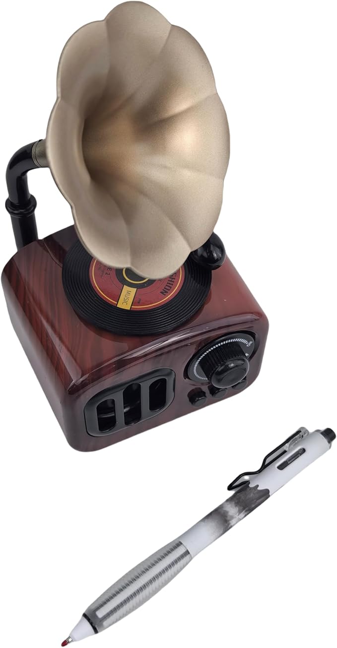 Fengtaiyuan GRB05P18 Silent Press Neutral Pen - Black Ink, 0.5mm Bullet Head, Smooth Writing, 18 Count (Black05P18)