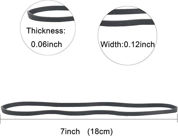 Rubber Bands Garbage Can Bands Elastic Large Size #117B 120 Pcs Trash Can Rubber Bands Elastics Bands 7 inch Assorted Color For Office Supplies Home