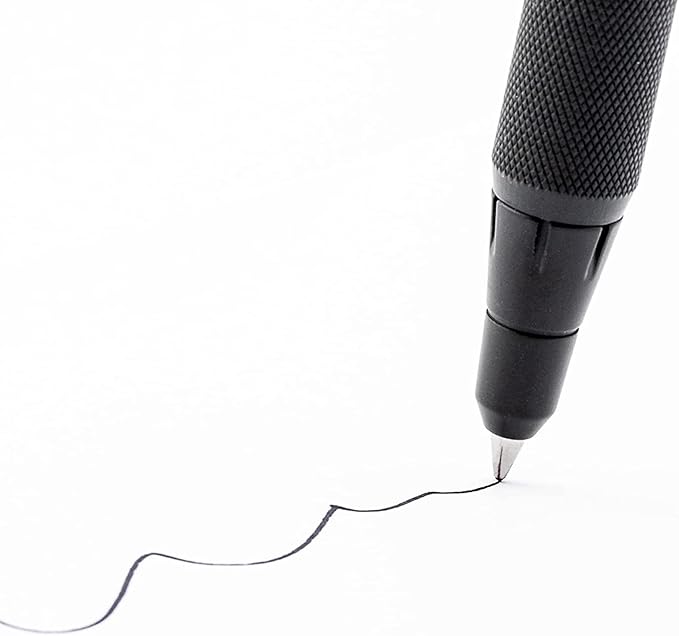 Zebra Pen G-750 Gel Pen 2-Pack, Black Ink, 0.7mm Medium Point, Black Brass Barrel, Knurled Grip, Secure Metal Clip, Refillable (49812)