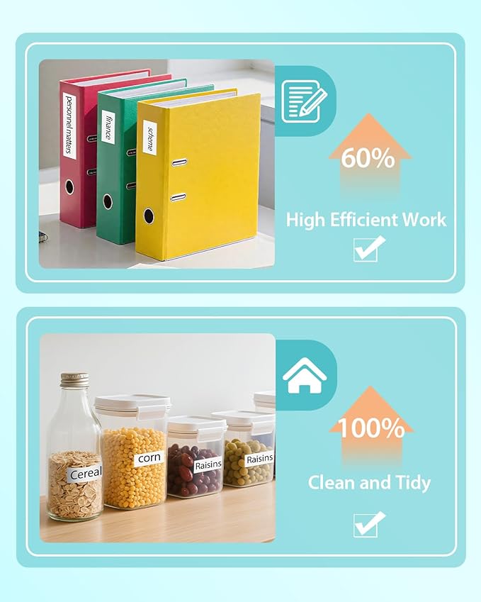 4-Pack TZe-241 TZ Tape 18mm 0.7 Inch Laminated White Compatible for Brother P Touch TZe-241 TZ-241 TZe241 Label Tape Use for Ptouch PT-D400 D410 D600 D610BT Label Maker 3/4 Inch, Black on White