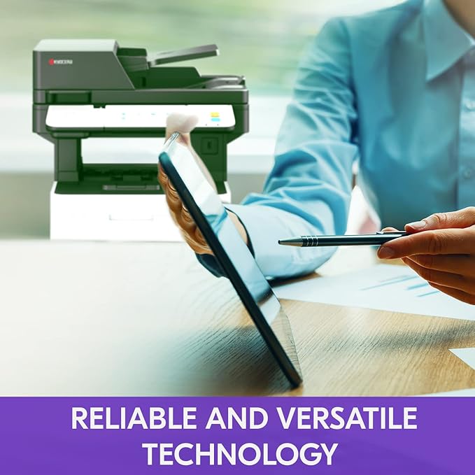 KYOCERA ECOSYS MA4500ix Multifunctional Monochrome Laser Printer (Print/Copy/Scan), 47 ppm, Up to Fine 1200 dpi, Gigabit Ethernet 7 inch Touchscreen Panel, 512 MB