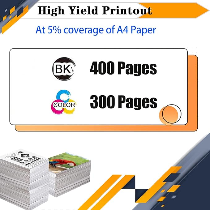 PG-260XL CL-261XL PG260 PG-260 CL261 CL-261 Ink Cartridges, Compatible for Canon TS6420a TS6420 TR7020a TR7020 TS5320 All in One Printers【High Print Volume with Chip Color*1