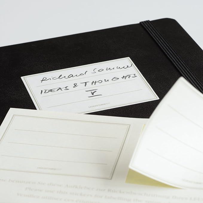 Leuchtturm Medium Hardcover Plain Anthracite