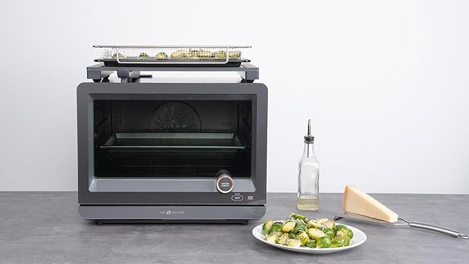 VAL CUCINA VAL BOARD Cutting Board, Compatible with VAL CUCINA Air Fryer Toaster Steam Oven, Creates Storage Space, Protects Cabinets, Black