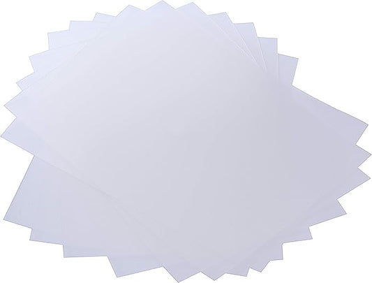 Rayson Frosted Binding Covers - 12 mil Polypropylene (PP) Matte Finish, 8.5" × 11", Durable Un-Punched Plastic Binding Covers, 50/Pack (PP350MT)