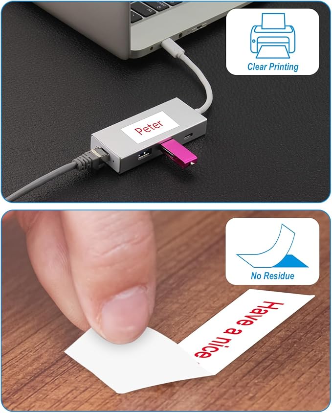 Weemay 3 Pack TZe252 24mm Red on White Laminated Label Tape Compatible with Brother Label Maker Tape TZe-252 TZe 252 TZ-252 TZ252 for PTouch PT-E500 PT-D600 PT-P750W PT-P900W Printer, 1 in x 26.2 ft