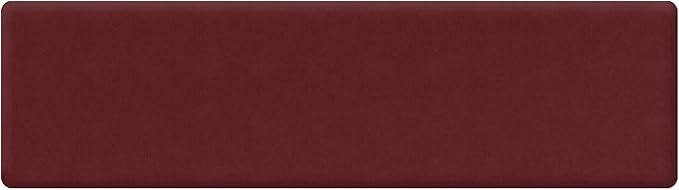 GelPro Anti Fatigue Nonslip Mat: Hard Floor Utility Mats for Garage, Patio and Kitchen - 20" x 72" x .5" - Leather Grain Cranberry