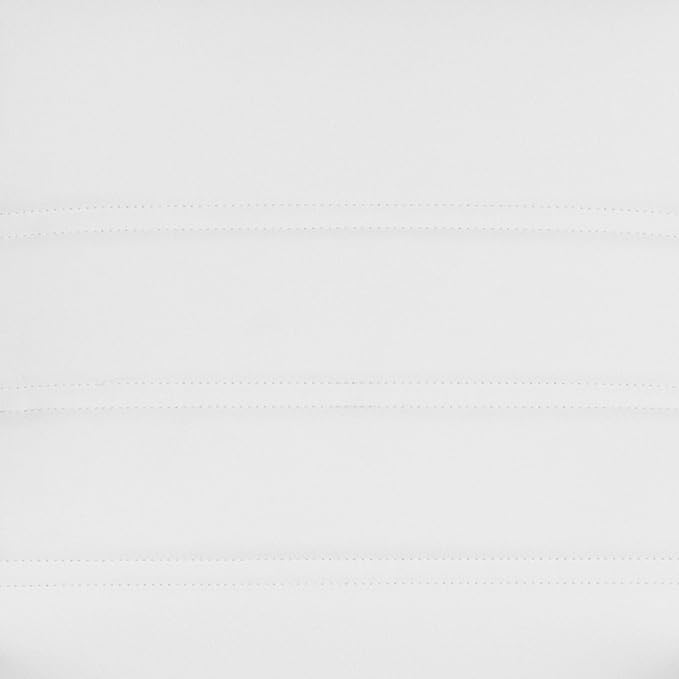 Flash Furniture Whitney High-Back Swivel LeatherSoft Desk Chair with Padded Seat and Armrests, Adjustable Height Padded LeatherSoft Office Chair, White/Rose Gold