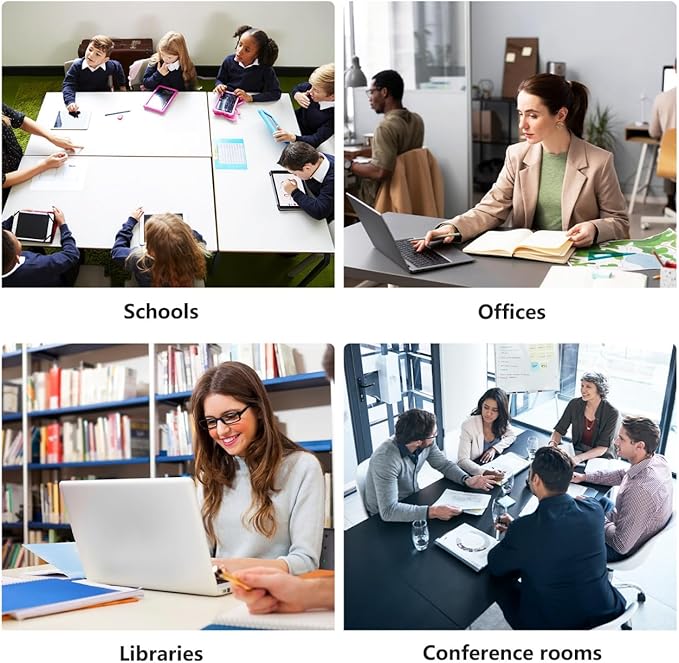 Conference Room Table, Folding Conference Tables,Thicken Grey Tabletop,Flip Top Wooden Seminar Meeting Room Table for Conference Room Offices (8, Grey, 61.0“)