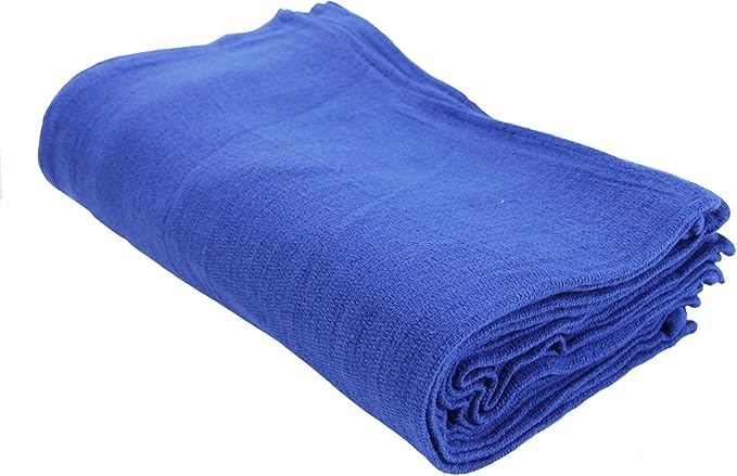 Arkwright Surgical Huck Towels - (Bulk Case of 120) Lint Free & Highly Absorbent Pre-Treated Cotton Cleaning Cloths, Perfect for Medical, Auto Detailing, Window, and Shop, 16 x 26 in, Blue