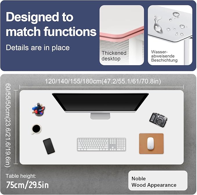 Conference Table,Folding Conference Room Tables Portable Rolling Conference Training Table with Silent Wheels,Mobile Meetings Flip Top Tables for Offices Classrooms Meeting Room (6Pack 47.2in)