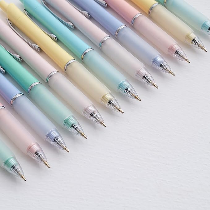 Ball Point Pen Black Ink Ballpoint Pens with Super Soft Grip Medium Point 1.0mm Office Pens (6 pack)