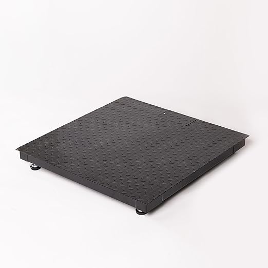 48"x48" Industrial Floor Scale, Heavy-Duty Warehouse Scale with Digital Indicator, Accurate Pallet Scale for Postal Luggage Shipping Mailing Weighing