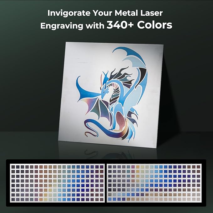 CREALITY FALCON2 22W Laser Engraver Machine with Air Assist, 220W High Accuracy Laser Cutter and Engraver Machine Laser Engraving Machine for Metal and Wood, 25000mm/min Faster Engraving