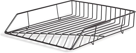 U Brands Vena Paper Tray, Black