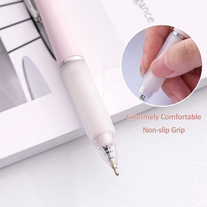 Ball Point Pen Black Ink Ballpoint Pens Medium Point 1.0mm Office Pens(18 pack)