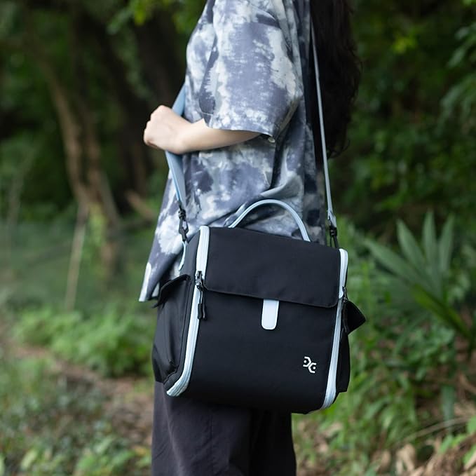 Togood Crossbody Handbag for Marker Pens, Up to 150 PCS (Black)