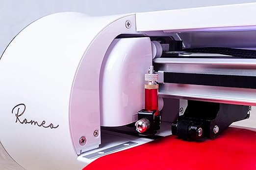 Siser Romeo High-Definition Cutter - 24" Professional Cutting Machine for Vinyl, Paper, and More – WiFi Compatible with Windows & Mac - Includes Leonardo Design Studio Software, Roll Holder Accessory