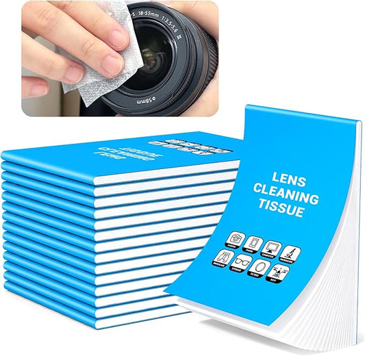 700 Sheets Lens Cleaning Tissue Paper - Premium Lens Paper for Microscope, Camera Lenses, Laser Lens, Precision Optics, Ideal for Lens Cleaning and Maintenance, Lens Cleaning Wipe