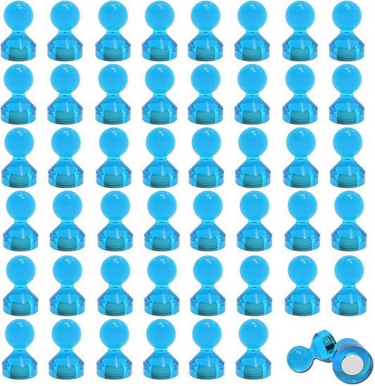 Ant Mag Magnetic Push Pins 48pcs Strong Whtieboard Pins Magnets Perfect Use for Map Fridge Kitchen Home Office Classroom