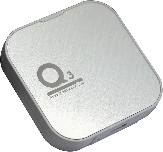 DATO Magnetic External SSD 1TB, External Solid State Drive Portable SSD USB 3.2 Gen 2x2, up to 1600/1500 MB/s, Type-C 4K ProRes HDR Record, Compatible with iPhone 15&16 Pro Max - ARES Q3 Series