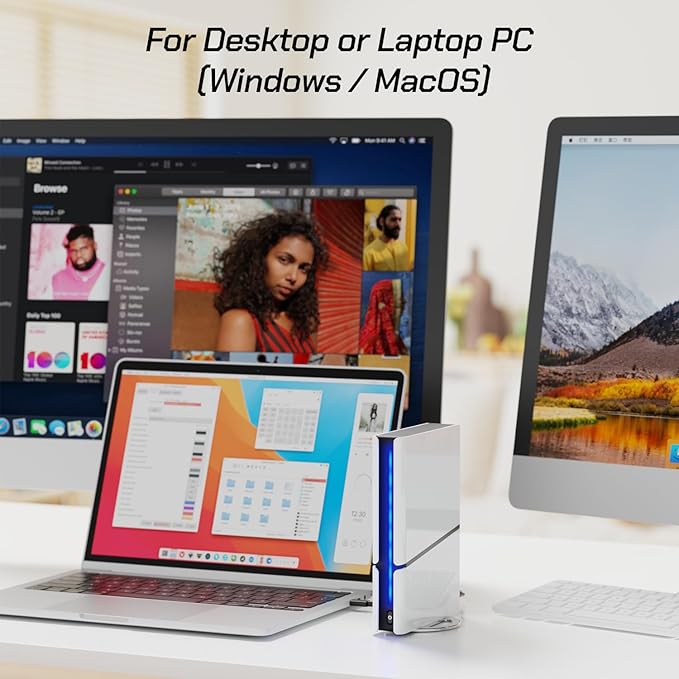 Avolusion PRO-H1 20TB 7200RPM USB 3.2 Gen2 (10Gbps) External Hard Drive (for Windows or MacOS Desktop PC/Laptop) (Renewed)